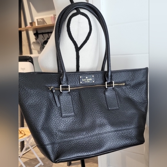 Kate Spade NY Pebbled Cowhide Leather Top Handle Bag - Picture 1 of 15